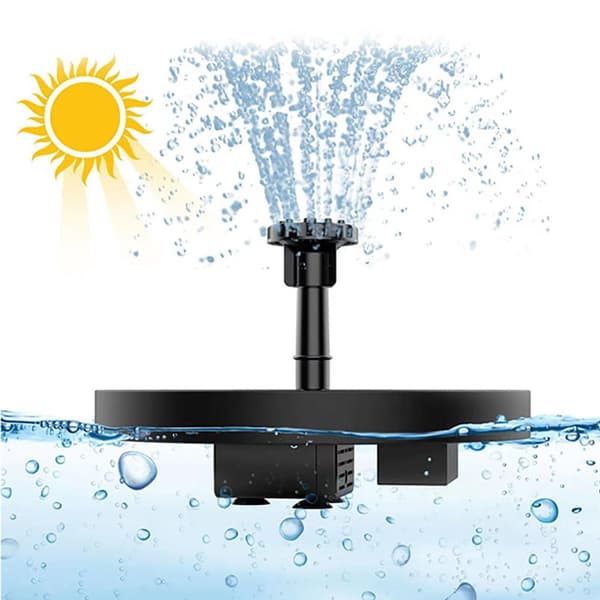 INF Solar Fountain Vannfontene (uten batteri) model 1