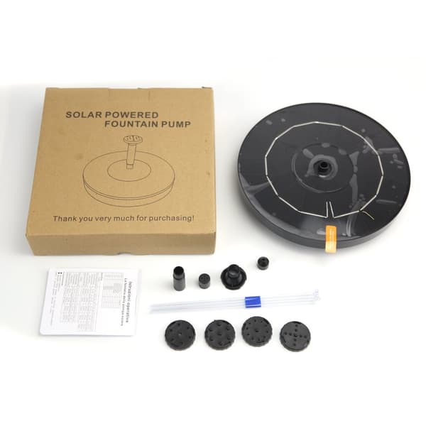 INF Solar Fountain Water Fountain (utan batteri) Model 2