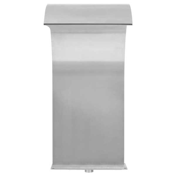 vidaXL Uima-altaan suihkulähde Ruostumaton teräs 45x30x65 cm Hopea -  Suihkulähteet & vesiputoukset
