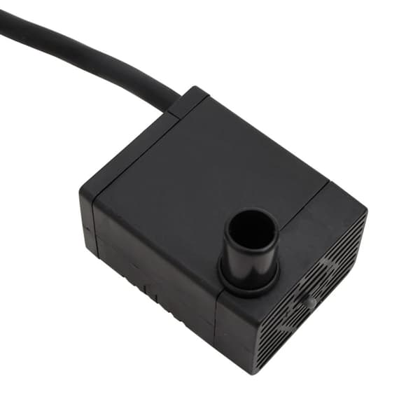 vidaXL Vattenfontän med pump 28x28x34,5 cm massivt granträ -  Fontäner