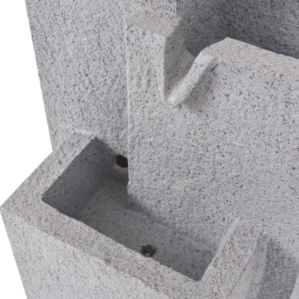 The Living Store Inomhusfontän med LED polyresin -  Fontäner