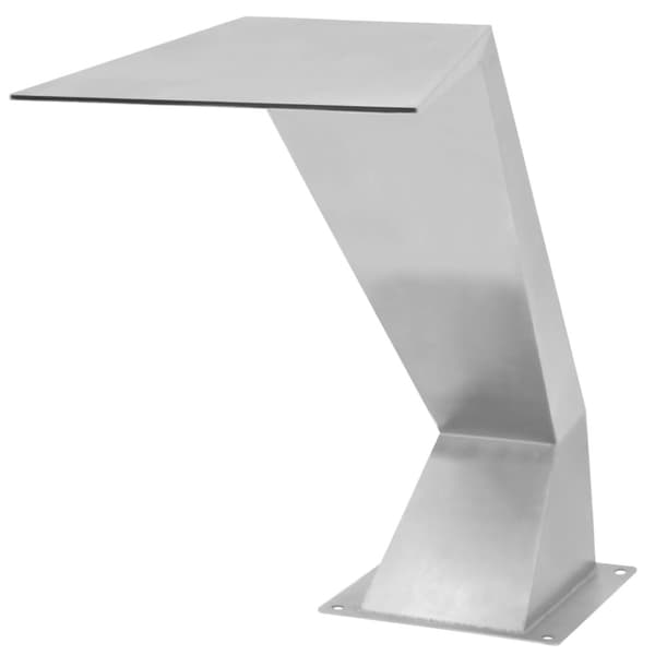Fontäner - Living Poolfontän rostfritt stål 64x30x52 cm silver