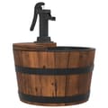 Miniatyrbild 6 av 10: Fontäner - Living Vattenfontän med pump 28x28x34,5 cm massivt granträ