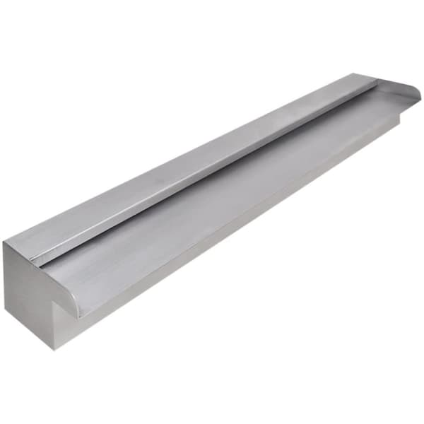 Suorakulmainen vesiputous suihkulähde ruostumaton teräs 90 cm - Uima-altaan Suihkulähde - Uima-altaan Suihkulähteet - Home & Living