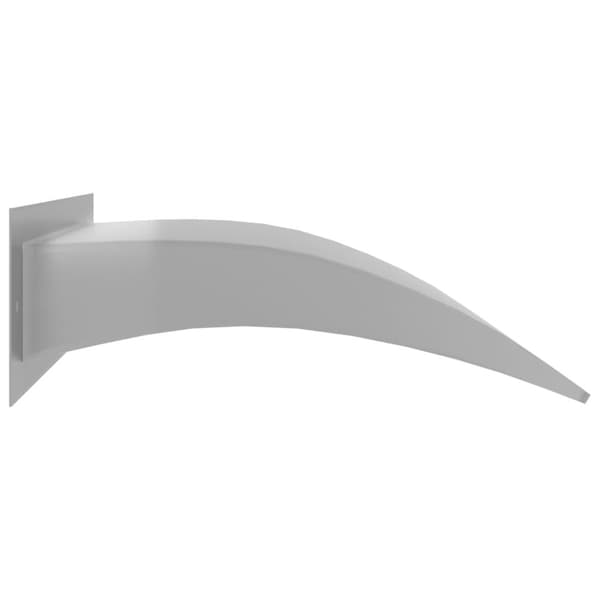 Trädgårdsfontän silver 45x9x26 cm rostfritt stål - Pool Fontän - Pool Fontäner - Home & Living