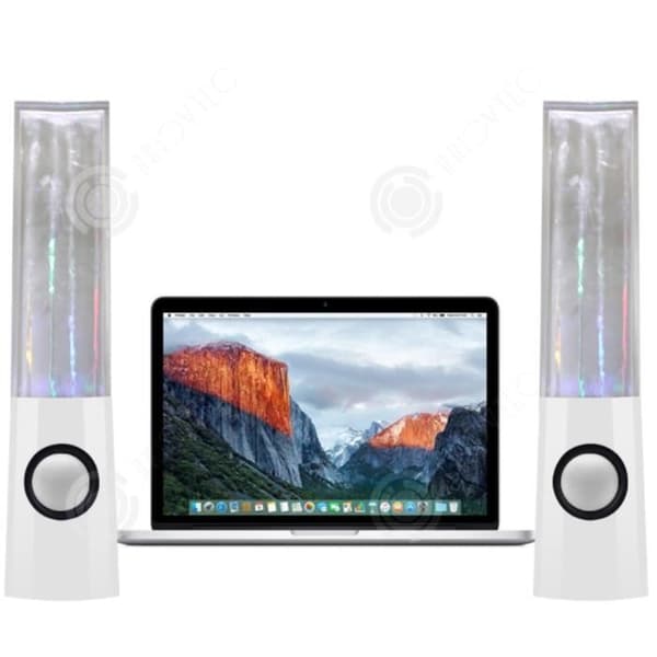 INN® LED fontän vattendans bluetooth-högtalare direkt kombination med dator subwoofer kreativ vattensprut bluetooth högtalare