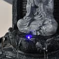 Miniatyrbild 4 av 6: 'ZEN'LIGHT Inomhuskälla Nirvana - Buddha Källa - Feng Shui Dekoration - LED Belysning - SCFRB1 - Grå