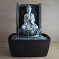 Miniatyrbild 5 av 6: 'ZEN'LIGHT Inomhuskälla Nirvana - Buddha Källa - Feng Shui Dekoration - LED Belysning - SCFRB1 - Grå