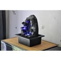 Miniatyrbild 3 av 4: Zen'Light Buddha Spirituality inomhusfontän - LED-belysning - SCFRBL2 - Brun