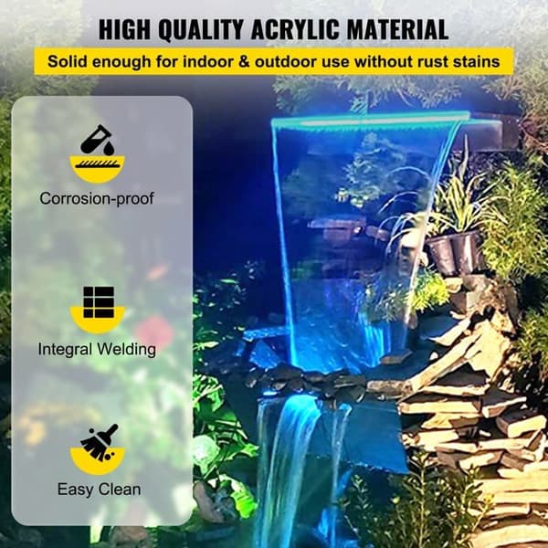Vattenfall - fontän - jet Happybuy - Spillway 36.2