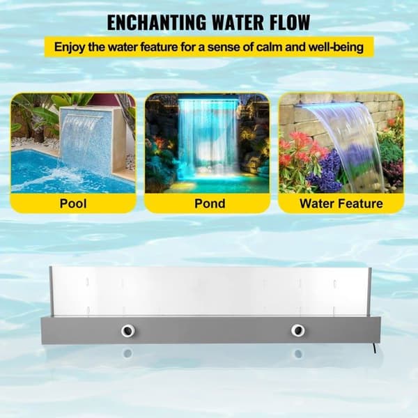Vattenfall - fontän - jet Happybuy - Spillway 36.2