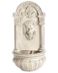 Miniatyrbilde 4 av 9: Vannfontene Lys beige Harpiks LED-belysning Klassisk design Hage Fontene