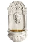 Miniatyrbilde 1 av 9: Vannfontene Lys beige Harpiks LED-belysning Klassisk design Hage Fontene