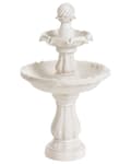 Miniatyrbilde 4 av 9: Vannfontene Lys beige Harpiks Klassisk stil Rund form Hage Fontene Dekorasjon