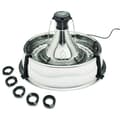 Miniatyrbild 1 av 6: PetSafe - Drinkwell 360° rostfritt stål husdjursvattenfontän. 3,8 L kapacitet, 5 anpassningsbara kaskadvattenstrålar
