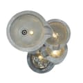 Miniatyrbild 7 av 11: Elektrisk TRÄDGÅRDSFONTÄN för utomhusbruk | Varmvita LED-lampor | Tyst pump | 7 m elkabel | Rengöringsborste INGÅR | Dekoration för hem, uteplats, trä