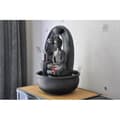 Miniatyrbild 2 av 5: Harmony inomhusfontän - Zen'Light - Buddha - Feng Shui dekoration - LED-belysning - Brun