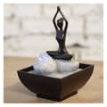 Miniatyrbild 4 av 4: Yoga 2 inomhus LED-fontän - Svart - ZEN LIGHT - Originalitet - Modern stil - Reducerat flödespump