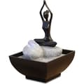 Miniatyrbild 1 av 4: Yoga 2 inomhus LED-fontän - Svart - ZEN LIGHT - Originalitet - Modern stil - Reducerat flödespump