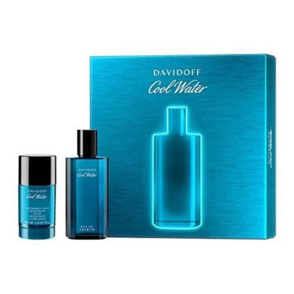 Giftset Davidoff Cool Water Edt 75ml + Deostick 75 ml