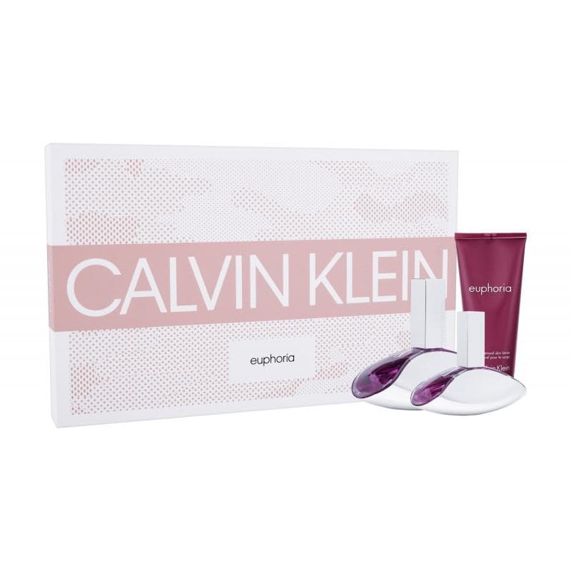 Giftset Calvin Klein Euphoria Edp 100ml + Edp 30ml + BL 100ml