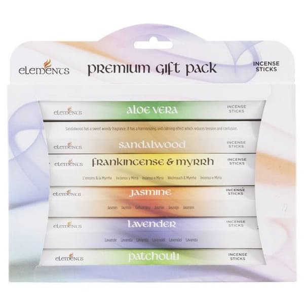 Something Different Elements Incense Stick Premium Gift Pack (Pack Of 6) Multicolour One Size