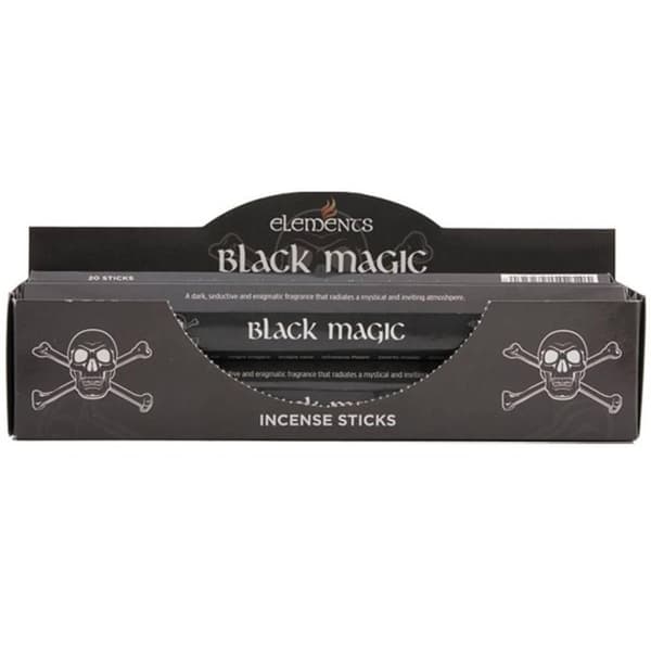 Elements Black Magic Incense Sticks (Box Of 6 Packs)