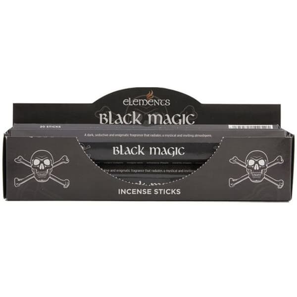 Elements Black Magic Incense Sticks (Box Of 6 Packs) Black One Size