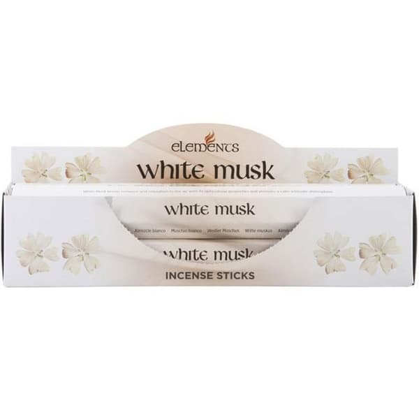 Something Different Elements White Musk Incense Sticks (Pack Of 6) Multicolour One Size