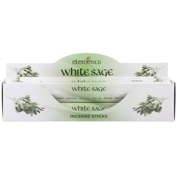 Something Different Elements White Sage Incense Sticks (Pack Of 6) Multicolour One Size