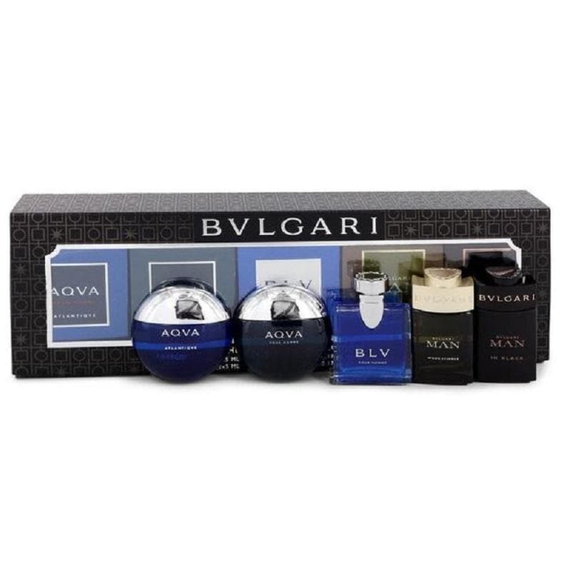 Giftset Bvlgari The Men's Gift Collection 5x5ml