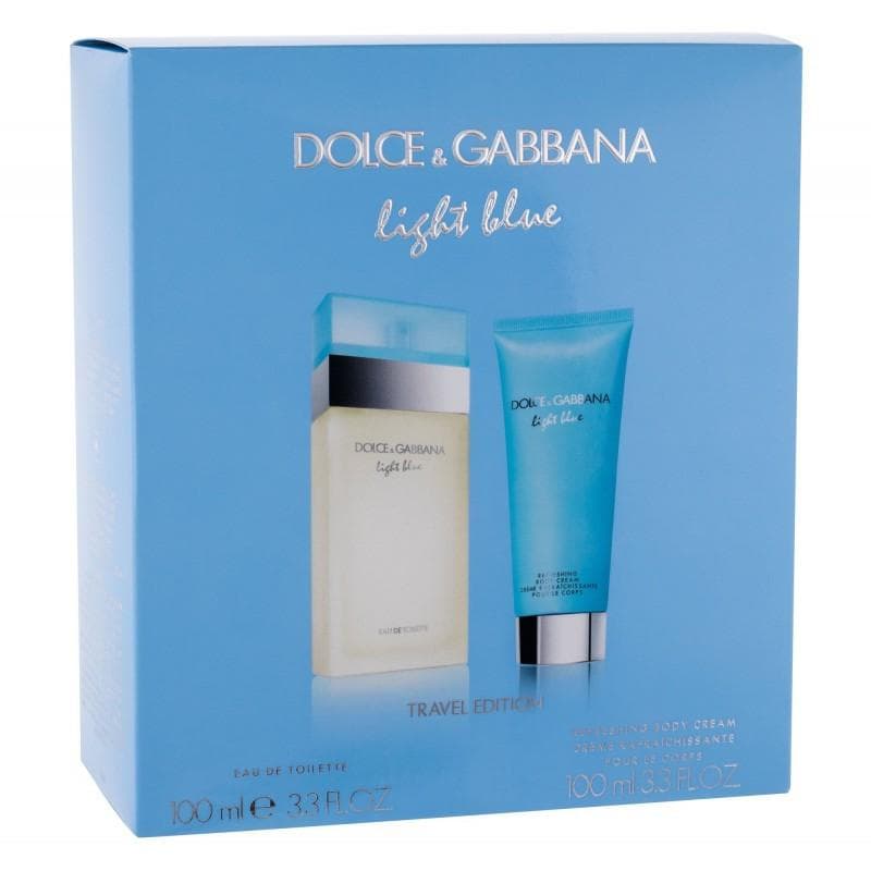 SET Dolce & Gabbana Woman EDT Spray 100ml + 100ml kropscreme