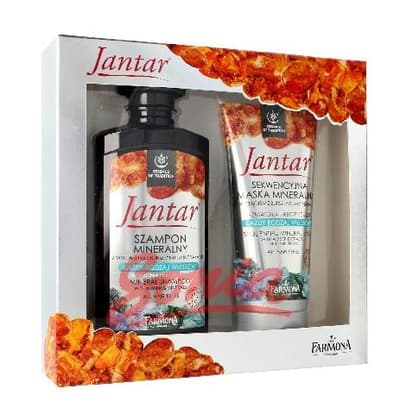 Farmona Jantar Gavesæt (Shampoo 330 ml + hår maske 200ml)