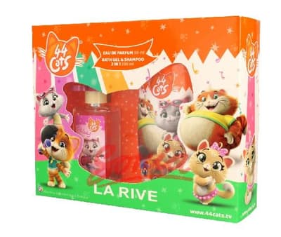 La Rive Katte 44 Disney Gavesæt (50ml EDP + 250ml gel pr.2w1)