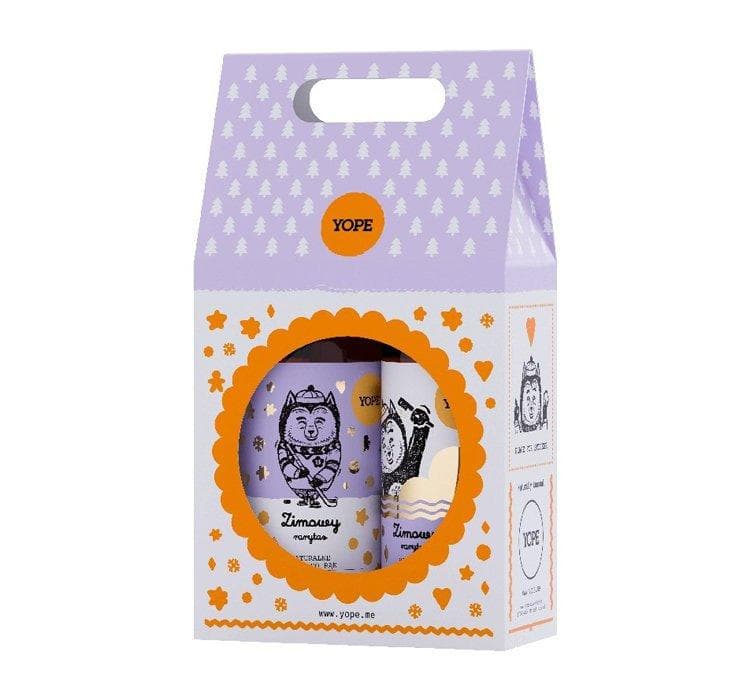 YOPE_SET mydło w płynie Zimowy Rarytas 500ml + żel pod prysznic Zimowy Rarytas 400ml