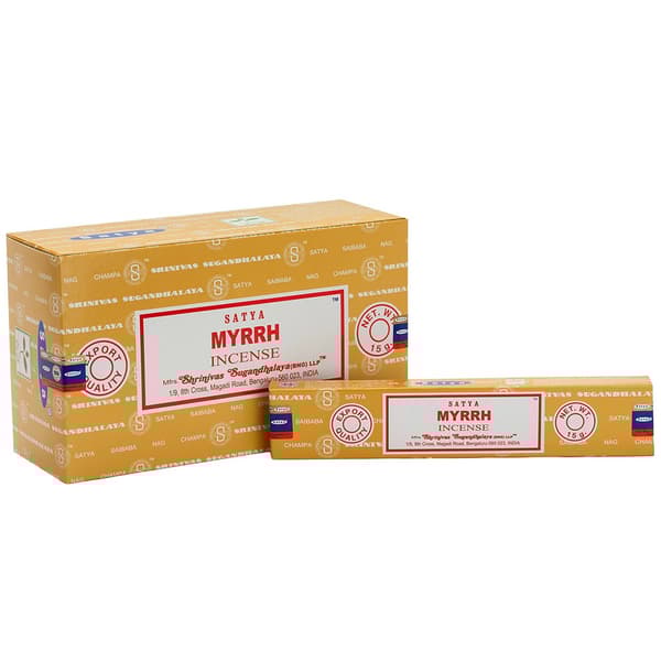 Satya Myrrh Incense Sticks (Pack of 120) Multicoloured One Size Satya Myrrh Incense Sticks (Pack of 120) Multicoloured One Size