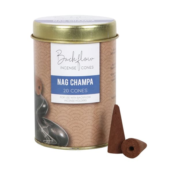 Something Different Elements Nag Champa Jumbo Backflow Incense Cones (Pack of 120)