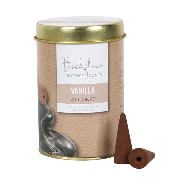 Something Different Elements Vanilla Jumbo Backflow Incense Cones (Pack of 120)