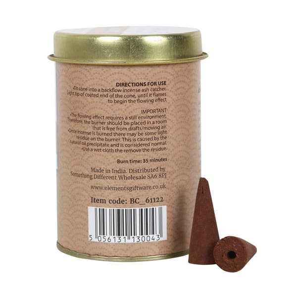 Something Different Elements Palo Santo Jumbo Backflow Incense Cones (Pack of 120)
