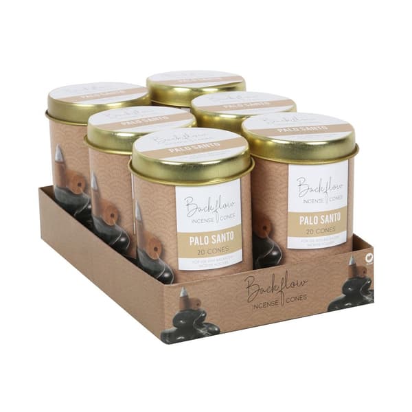 Something Different Elements Palo Santo Jumbo Backflow Incense Cones (Pack of 120) Brown One Size