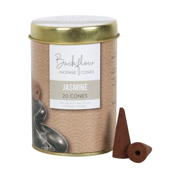 Something Different Elements Jasmine Jumbo Backflow Incense Cones (Pack of 120)