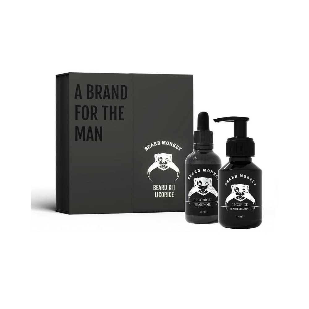 Giftset Beard Monkey Beard Kit Licorice 2022