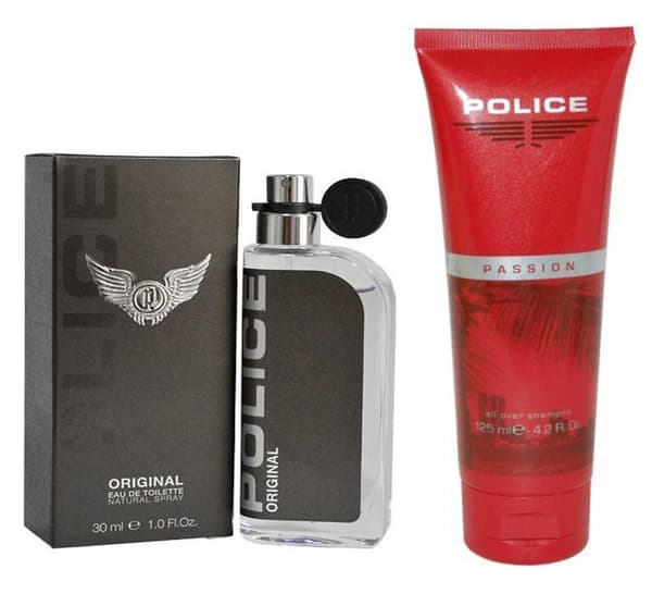 Police Original EDT 30ml + Police Passion All Over Shampoo 125ml