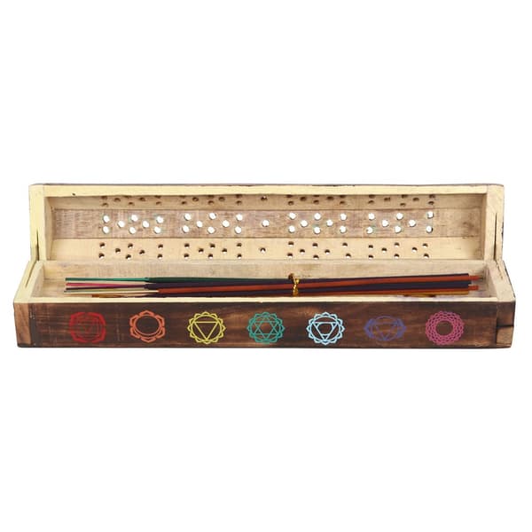 Elements Mixed Seven Chakra Wooden Incense Gift Set