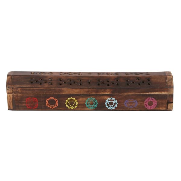 Elements Mixed Seven Chakra Wooden Incense Gift Set Brown One Size