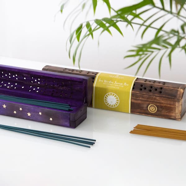 Elements Bergamot Star Wooden Incense Gift Set