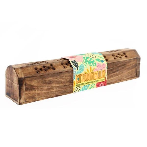 Something Different Citronella Incense Gift Set Brown One Size