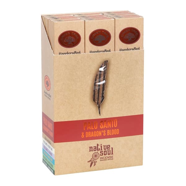 Native Soul Palo Santo & Dragon´s Blood Smudge Incense Sticks (Pack of 96) Dark Brown One Size