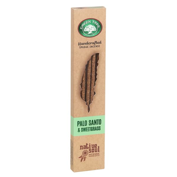 Native Soul Palo Santo & Sweet Grass Smudge Incense Sticks (Pack of 96)
