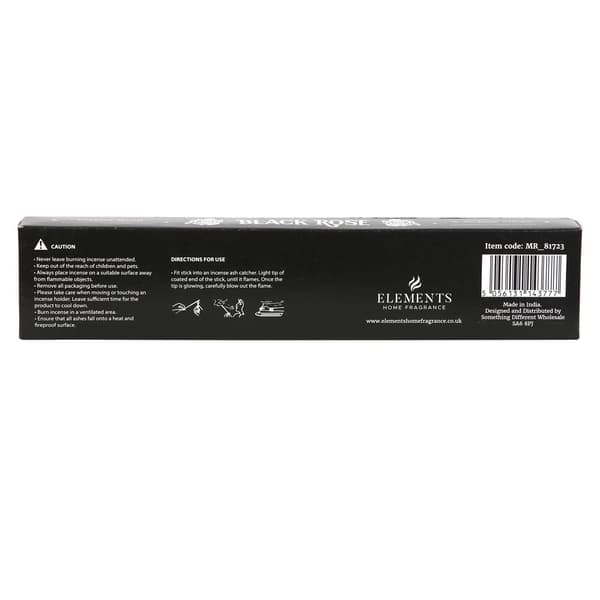 Something Different Black Rose Twilight Blush Incense Sticks (Pack of 15)
